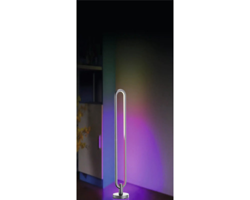 Lampă de podea cu iluminare colorată pentru interior