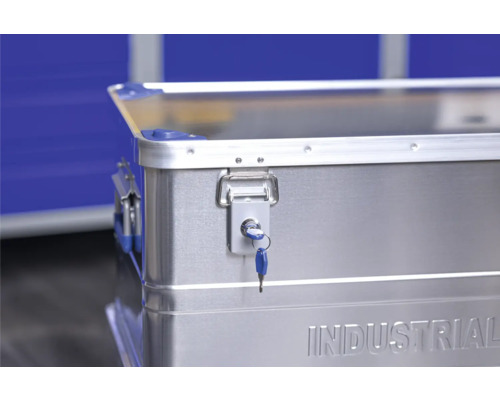 Cutie de scule din aluminiu cu cheie