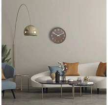 Ceas perete NeXtime Precious maro Ø 50 cm