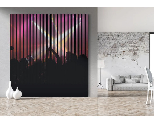 Imagine decorativă de perete cu motiv de concert pentru interioare