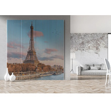 Tablou decorativ cu lamele cu Turnul Eiffel în Paris
