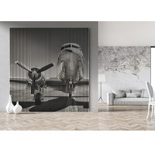 Panou decorativ de perete cu motiv de aeronavă pentru design interior