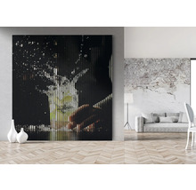 Pânză decorativă cu motiv de băutură într-un living modern