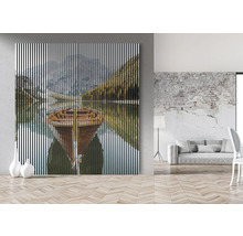 Imagine decorativă cu lamele cu motiv de barcă pentru decorațiuni interioare de perete