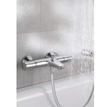 Baterie cadă cu termostat GROHE Precision Start 34598000 crom-thumb-5