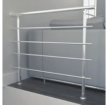 Balustradă metalică cu patru bare orizontale