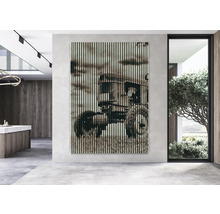 Tablou de perete cu motiv tractor într-un interior modern