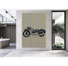 Pictură cu motiv de motocicletă în interior modern