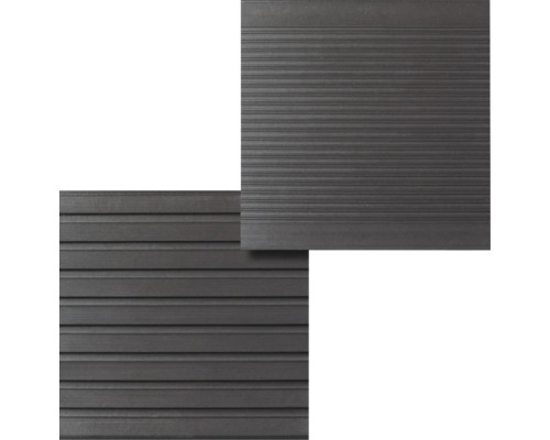 Terase din plastic cu suprafață canelată