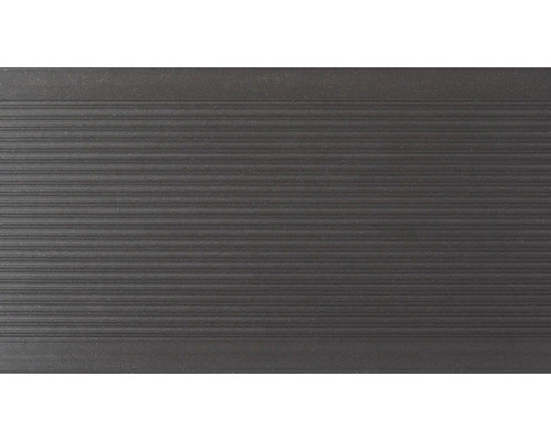 Placă de podea gri cu suprafață canelată