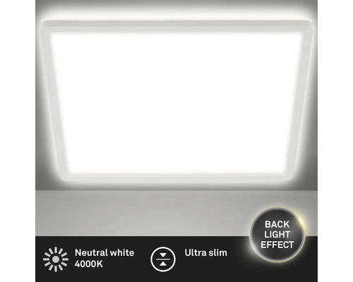 Plafonieră cu LED integrat Slim 18W 2400 lumeni, albă