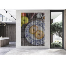 Imagine decorativă de perete cu motiv de gogoașă în interior modern