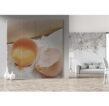Panou decorativ de perete cu motiv de ouă în interior