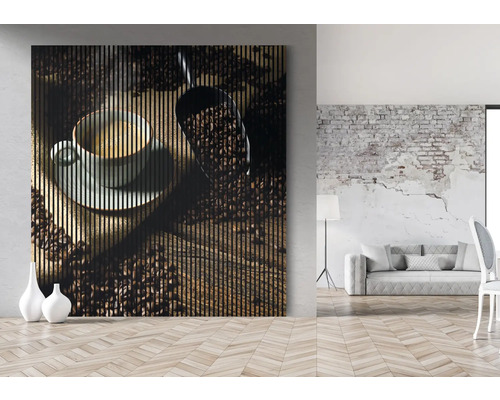 Panou de perete cu motiv de cafea pentru design interior