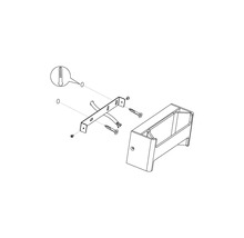 Instrucțiuni de montaj pentru o lampă de perete cu șuruburi și dibluri