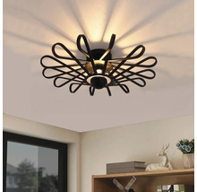 Lumină de tavan cu element metalic decorativ pentru interior