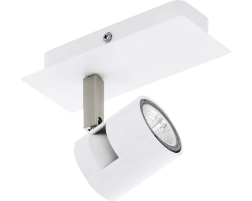 Spot de plafonier simplu alb cu spot reglabil