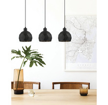 Lustră Roccaforte E14 max. 3x40W, negru/auriu-thumb-4 Lustră Roccaforte E14 max. 3x40W, negru/auriu-thumb-4