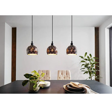 Lustră Roccaforte E14 max. 3x40W, negru/auriu-thumb-5 Lustră Roccaforte E14 max. 3x40W, negru/auriu-thumb-5