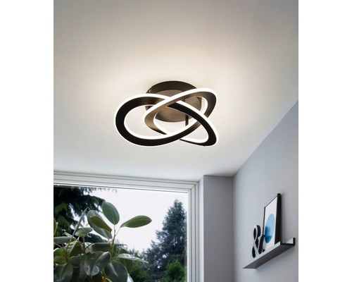Plafonieră LED cu design modern, împletit