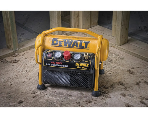 Compresor de aer DeWalt, 6 litri, 8 bari