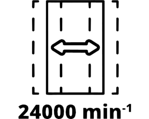 24000 de vibrații pe minut