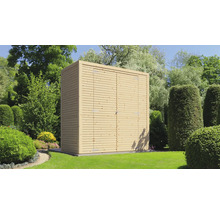 Căsuță de grădină Bertilo Cubico 1 Fineline 207x110 cm natur