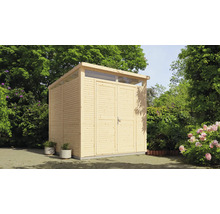 Căsuță de grădină Woodline 226x234 cm, lemn netratat
