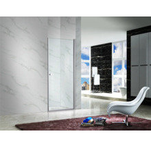 Ușă de nișă culisantă Belform Clear, 70x185 cm, sticlă securizată transparentă, profil crom