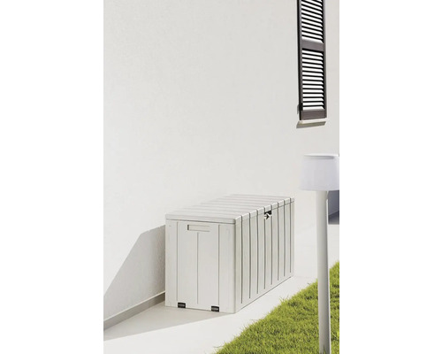 Cutie de depozitare din plastic pentru exterior