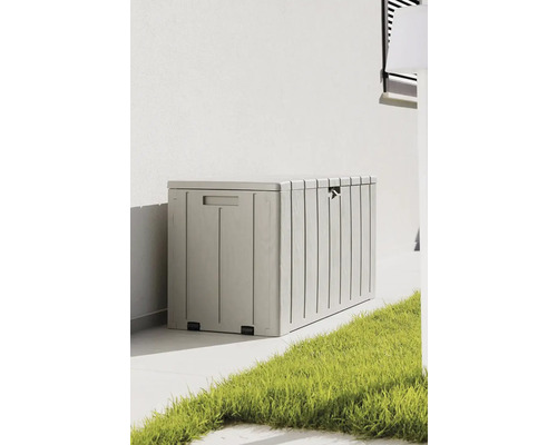 Cufăr de grădină din plastic pentru exterior