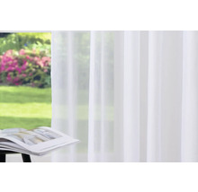 Perdea cu inele Avenue alb 300x245 cm