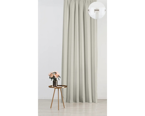 Șaluri decorative din material textil cu prindere cu bandă de pliere