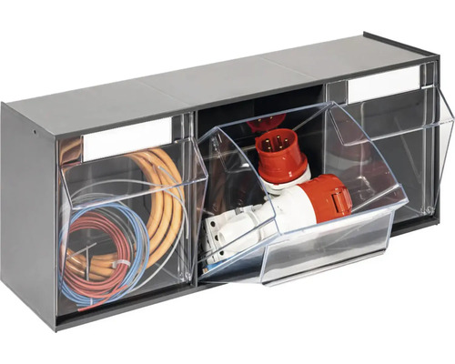 Dulap cu sertare cu cabluri și fișe