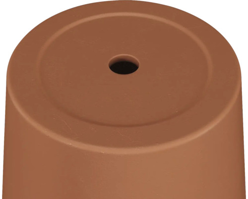 Baza unui ghiveci de flori cu orificiu de drenaj