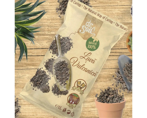 Ambalaj rocă de lavă vulcanică pentru îmbunătățirea solului