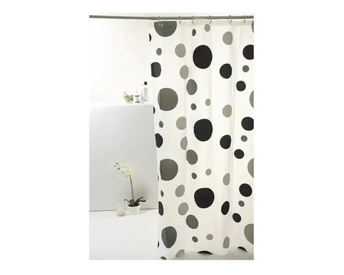 Cortină de duș cu model cu puncte