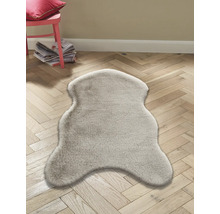 Covor blană Romance Shape maro deschis 55x80 cm-thumb-2 Covor blană Romance Shape maro deschis 55x80 cm-thumb-2