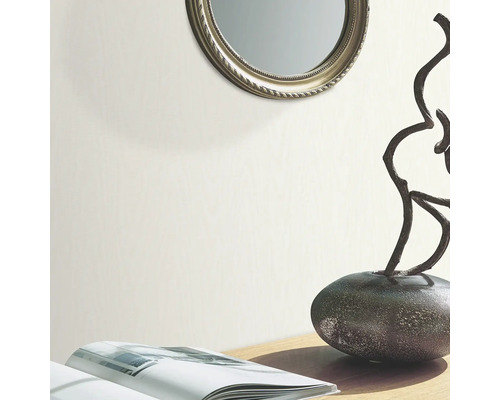 Cameră de zi cu oglindă și decorațiuni