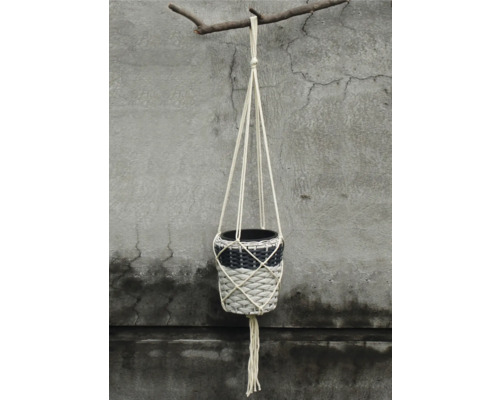Ghiveci suspendat cu suport pentru plante