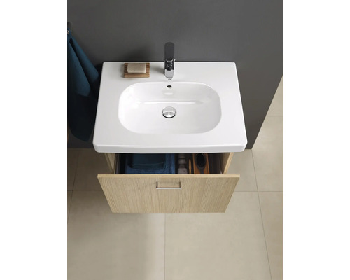 Chiuvetă cu dulap inferior deschis pentru baie