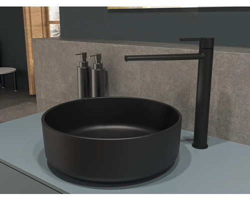 Chiuvetă cu baterie și dozator de săpun