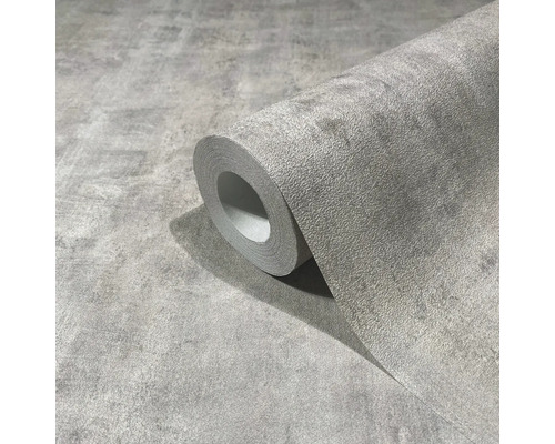 Rola tapetă gri cu aspect de beton