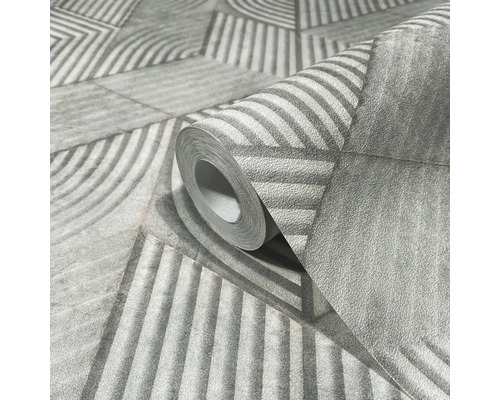 Rola de tapet cu model geometric