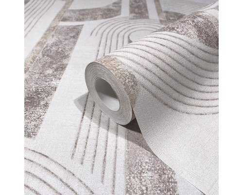 Rola de tapet cu model geometric