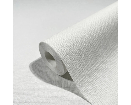 Rola de tapet alb cu textură