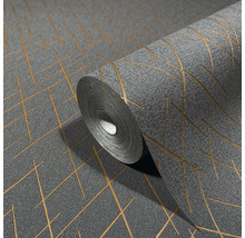 Rola de tapet cu model geometric de linii