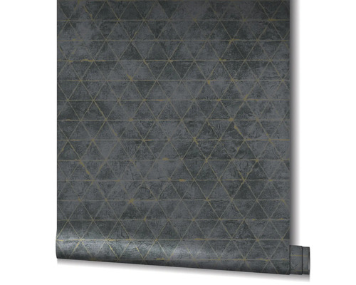 Rola de tapet cu model grafic triunghiular
