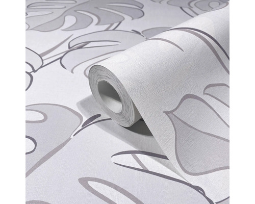 Rola de tapet cu motiv de frunze