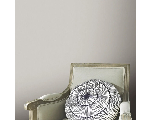 Scaun decorativ cu pernă rotundă într-un interior